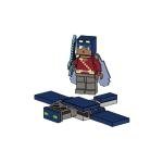Lego Minecraft Pack: Hero with Elytra & Phantom in Foil/Paper