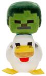 🐔🟩 Minecraft 8" Plush ZOMBIE CHICKEN JOCKEY Toy Stuffed Animal ✅ NEW WITH TAGS