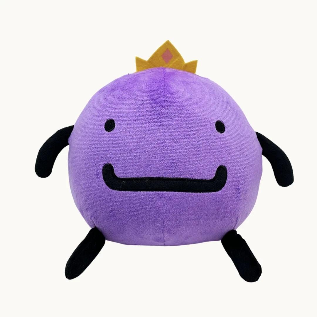 Wemmbu Plushie 8" Fluffy Soft Toy Minecraft Gamer Crown Character Doll