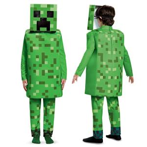 Creeper Deluxe Minecraft Costume - Medium Size