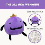 Wemmbu Plushie 8" Fluffy Soft Toy Minecraft Gamer Crown Character Doll