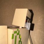 2016 Mattel Minecraft Iron Golem 6 1/2” Action Figure Attack Action Toy RARE