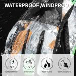Odtmger Ski Gloves,Winter Waterproof & Warm Snow Gloves for Parent Child Kids-Skiing,Cycling,Motorcycle,Running