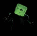 Minecraft Movie ZOMBIE Jumpsuit Costume Size L 10-12 Mask Glows NIP Unisex