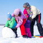 Odtmger Ski Gloves,Winter Waterproof & Warm Snow Gloves for Parent Child Kids-Skiing,Cycling,Motorcycle,Running