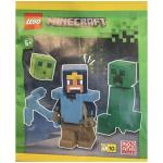 Lego Minecraft Foil / Paper Pack #662508 Diamond Hero with Creeper and Slime