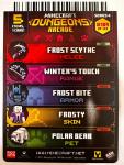 **YOU PICK** RARE Minecraft Dungeons Arcade Series 4 HERO FOIL Cards