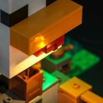 Brickshining LED Lighting Compatible with Lego 21585 Minecraft Chicken Farm - JUST Lights,Light Kit Compatible with Lego Chicken Farm 21585,NOT Included The Mode