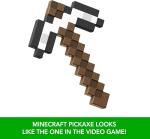 Mattel Minecraft Iron Pickaxe Battle Toy, Kid-Sized Accessory for Role-Play & Costumes, Inspired by The Video Game
