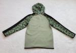 Minecraft boy's active hoodie jacket full zip MEDIUM 8 green