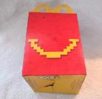 McDonald's Minecraft Movie Bee Happy Meal Food Box 2025