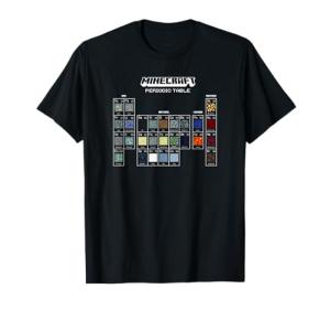 Minecraft Block Periodic Table T-Shirt