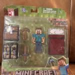 Minecraft Overworld Survival Pack Steve Series 1 Action Figure In Package
