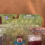 Minecraft Overworld Survival Pack Steve Series 1 Action Figure In Package