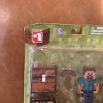 Minecraft Overworld Survival Pack Steve Series 1 Action Figure In Package