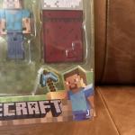 Minecraft Overworld Survival Pack Steve Series 1 Action Figure In Package