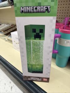 Minecraft Creeper, Glitter Nightlight