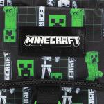 Bioworld Minecraft Creepers 2-Piece 16" Premium Backpack & Lunch Kit Set For School And Travel