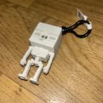 Minecraft Movie Figural Bag Clip Keychain (CHASE) - Skeleton rare 