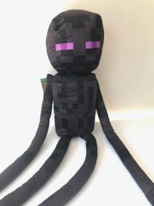 Giant Enderman Plush Toy from Minecraft 36 inches long. Soft NWT. Official