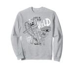 Minecraft Born To Be Wild TNT Explosion Sketch Art Sweatshirt