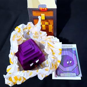 McDonald's Minecraft 2025 Adult Meal Toy - Grimace Egg Complete CIB UNUSED CODE
