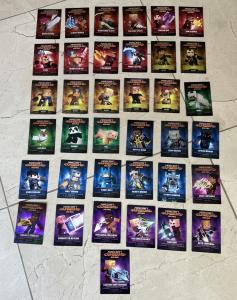 Minecraft Dungeons Arcade Cards Series 2 Lot of 37 Rare & Holos