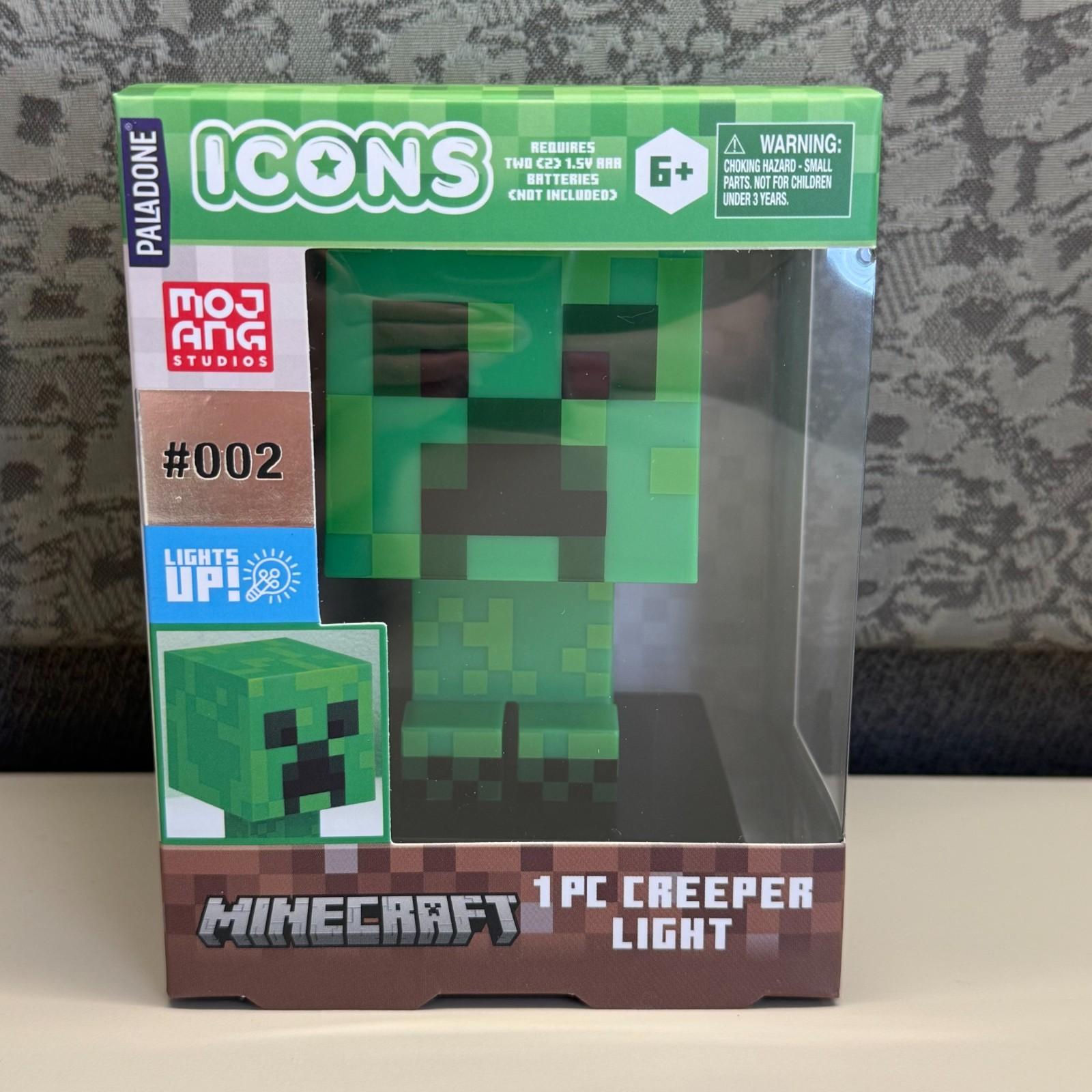 Paladone Icons Mojang Minecraft Light - Creeper #002 Series 1 NIB
