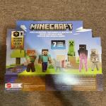 MINECRAFT - WORLD BUILDER 7 FIGURES PACK - NEW !!! SEE PHOTOS
