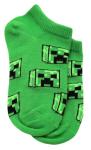 Minecraft No Show Socks for Boys, 10 Pair Multi Pack, Steve, Alex, Creeper, Zombie, Socks for Kids, Medium