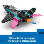 LEGO City Jet vs. Car Building Toys for Kids - Vehicle Sets for Boys & Girls, Ages 6+ - Gift for Birthdays - Toy Car & Jet W/Driver & Pilot Minifigures - 60489