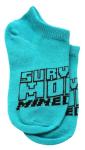 Minecraft No Show Socks for Boys, 10 Pair Multi Pack, Steve, Alex, Creeper, Zombie, Socks for Kids, Medium