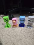 Minecraft Movie McDonalds Happy Meal Toys Figures Lot of 4