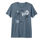 Minecraft Born to Be Wild TNT Explosion Sketch Art Premium Tri-Blend T-Shirt