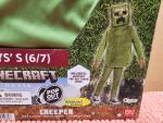 Minecraft Movie "Creeper" Pop Out Halloween Costume Boys Sz Sm 6/7 NEW