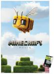 Trends International A Minecraft Movie - Bee One Sheet Wall Poster with Push Pins, 34L x 22.4W, Poster & Push Pin Bundle