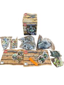 LEGO #21105  Minecraft: The Village-2014 Retired, New but box opened Authentic 