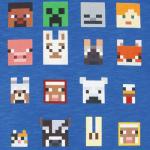 Minecraft Blue Short Sleeve T-Shirt for Kids