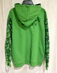 Minecraft Licensed Boys Long Sleeve Full Zip Pixeled Hoodie Green Size XL NEW