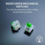 Razer BlackWidow V4 X Mechanical Gaming Keyboard: Green Switches Tactile & Clicky - 6 Macro Keys - Chroma RGB - Doubleshot ABS Keycaps - Sound Dampening & Stabilizers - Minecraft Edition