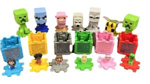 McDonald's Minecraft Movie Happy Meal Toys Set As Pictured 13 Pieces
