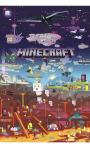 MINECRAFT WORLD BEYOND ART POSTER 22” x 34" RP15888 - Brand New Sealed