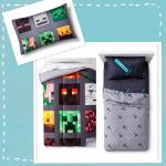 MINECRAFT Comforter and Sheet Set FULL DOUBLE 6 PIECE KIDS TEENS NIP
