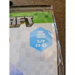 Minecraft Axolotl Child Costume Hooded Jumpsuit Size L S 4-6 Halloween NEW NWT