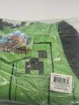 Minecraft Creeper Zip Hoodie Youth Size 5/6 Green Black Costume Style NWT