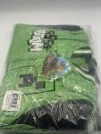 Minecraft Creeper Zip Hoodie Youth Size 5/6 Green Black Costume Style NWT