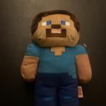Minecraft Mojang STEVE Plush 2022 By Mattel NWT 9 In Stuffed Plushie