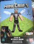 NEW Disguise Boy’s Minecraft Steve Netherite Armor Halloween Costume M8-10