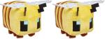 Mattel Minecraft Basic Plush Character Soft Dolls, Video Game-Inspired Collectible Toy Gifts for Kids & Fans Ages 3 Years Old & Up (Pack of 2)