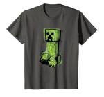 Minecraft Boom! Graffiti Art Creeper Portrait T-Shirt